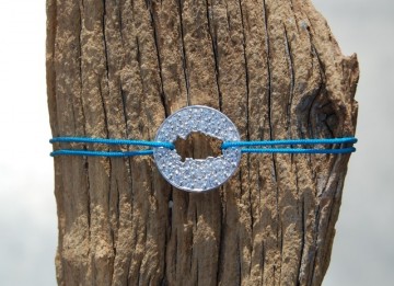 Ibiza Bracelet silver full zirconia 16mm