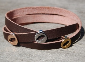 Ibiza leather bracelet