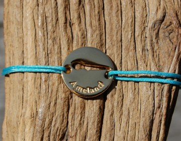 Ameland Bracelet gold 16mm