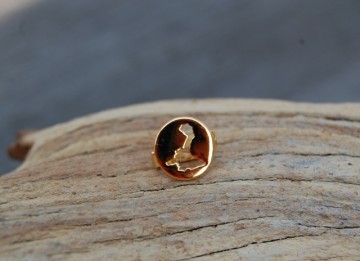 Formentera Charm 10mm gold plated