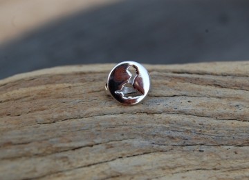 Formentera Charm 10mm silver