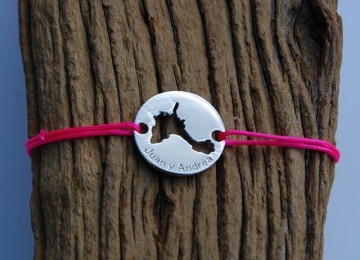 Formentera Juan Y Andrea Bracelet, 16mm silver