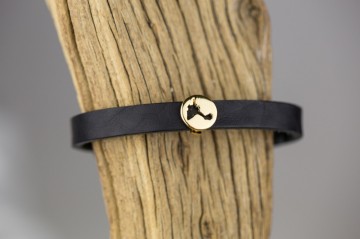 Formentera Charm 10mm gold plated 