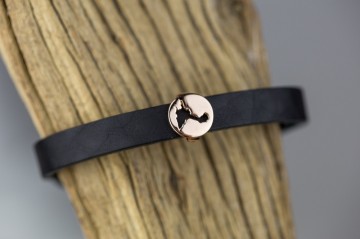 Formentera Charm 10mm rose gold plated