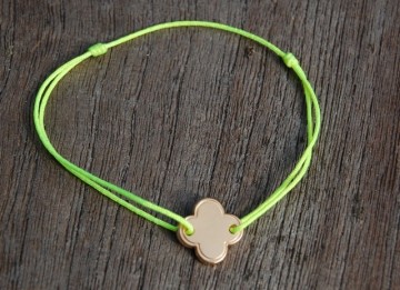 Little Clover 12mm gold plated