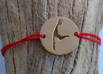 Sylt Bracelet 21mm gold plated