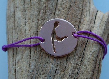 Sylt Bracelet 21mm rose gold plated