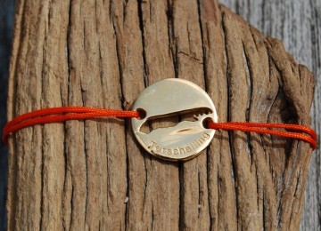 Terschelling Bracelet gold plated 16mm