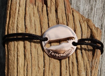 Terschelling Bracelet rose gold plated 21mm