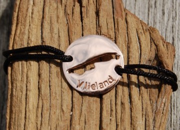 Vlieland Bracelet rose gold plated 21mm